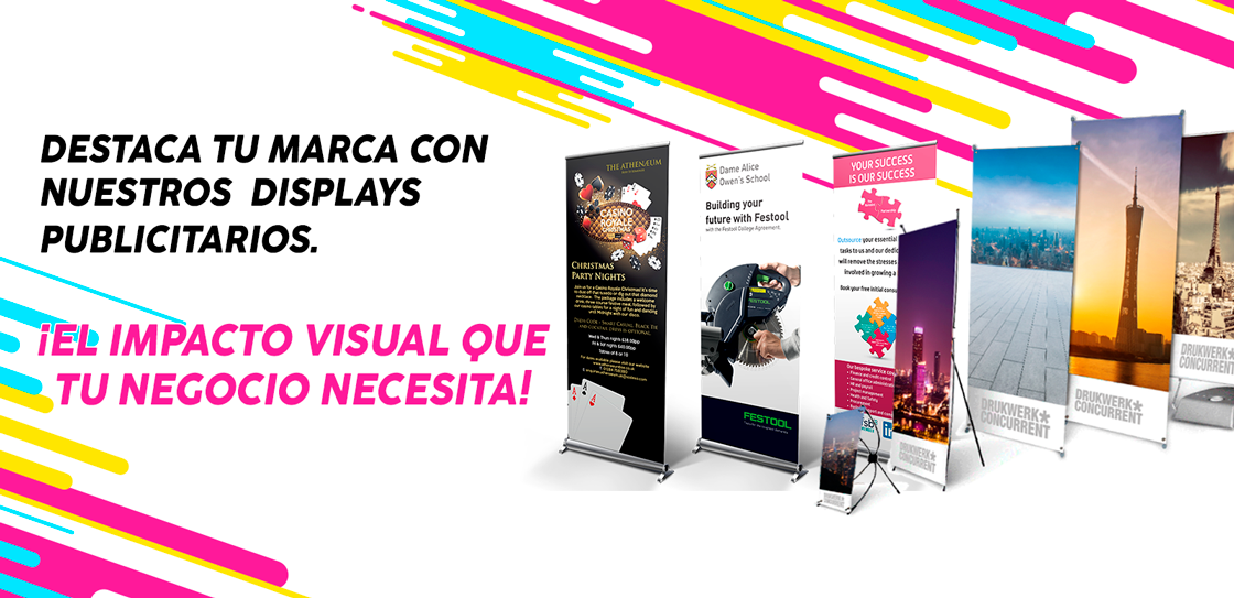 Displays publicitarios dprint